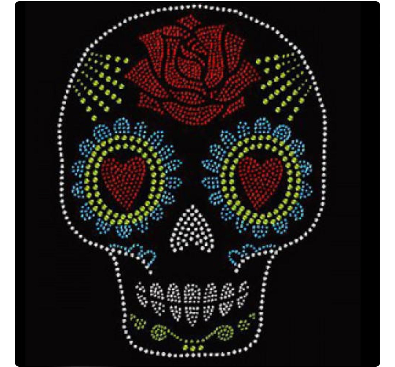 Keep Your Shine Skull Rhinestone Shirt Style Kysskull