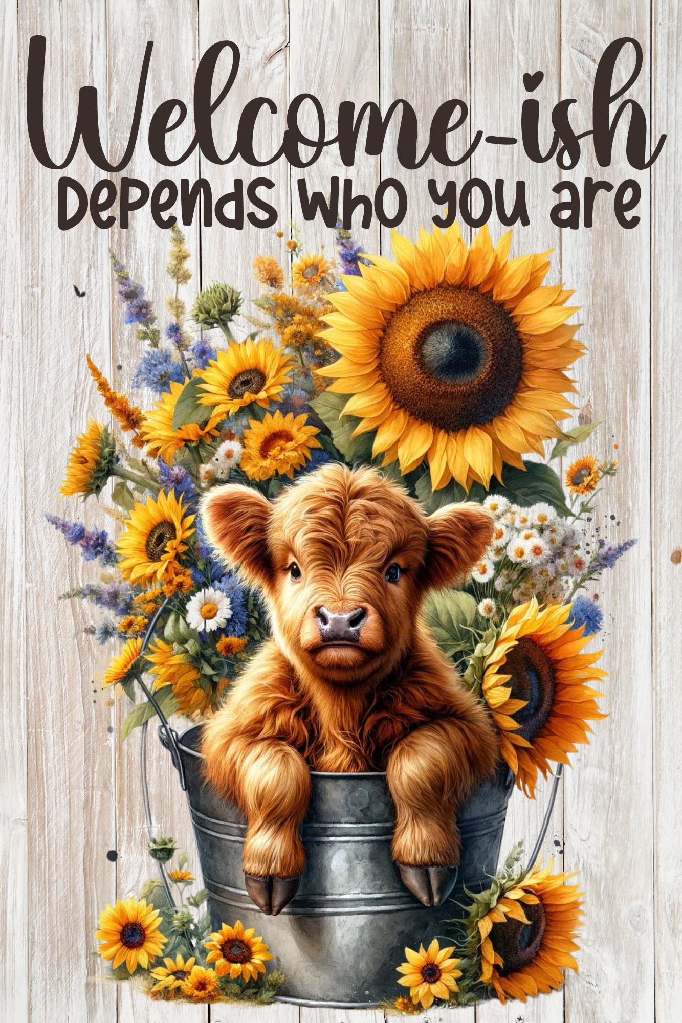 Mulberry Tree Garden Flag Indoor Outdoor Western Welcomeish Decoration Style GFWelcomeish