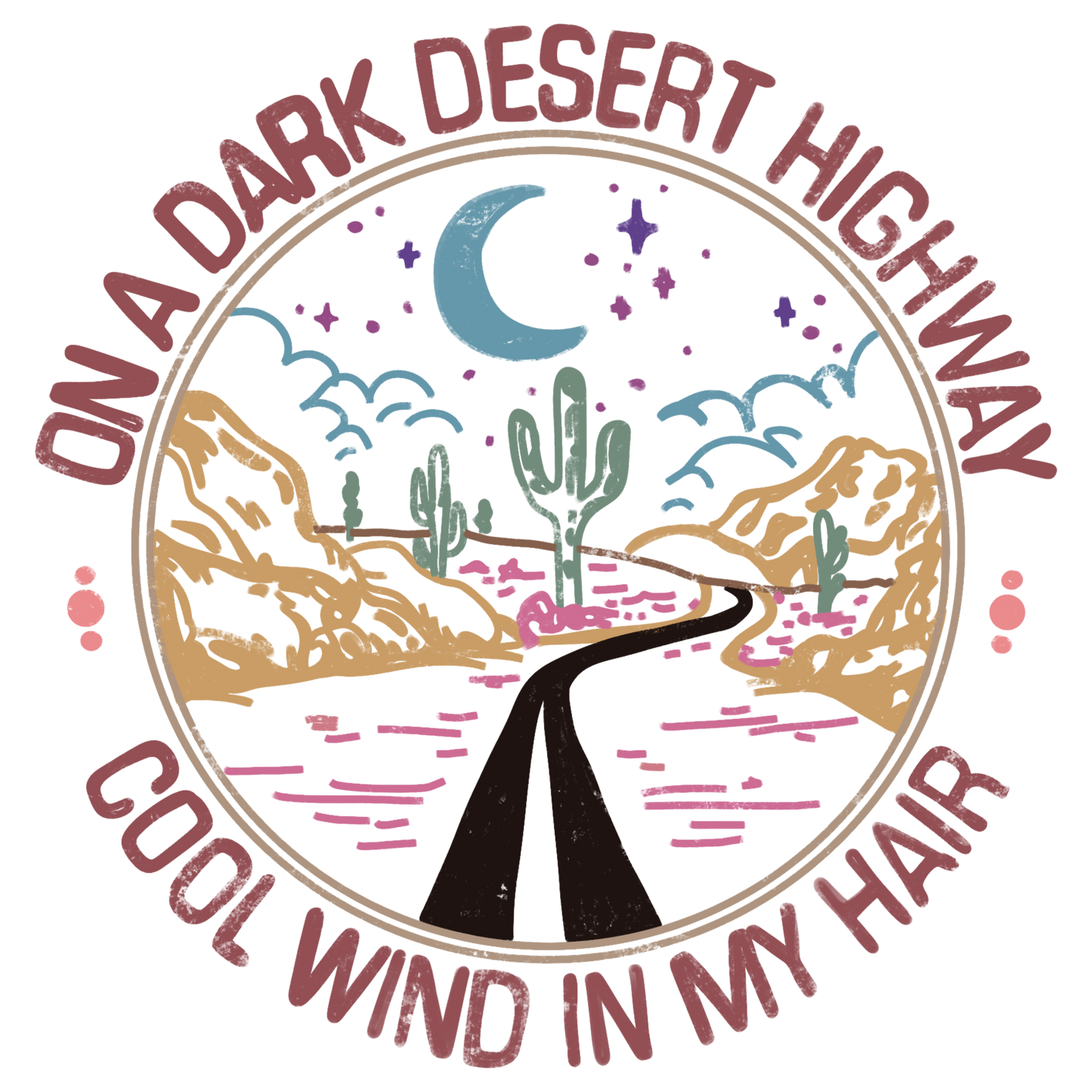 Orange Blossom Dark Desert Highway