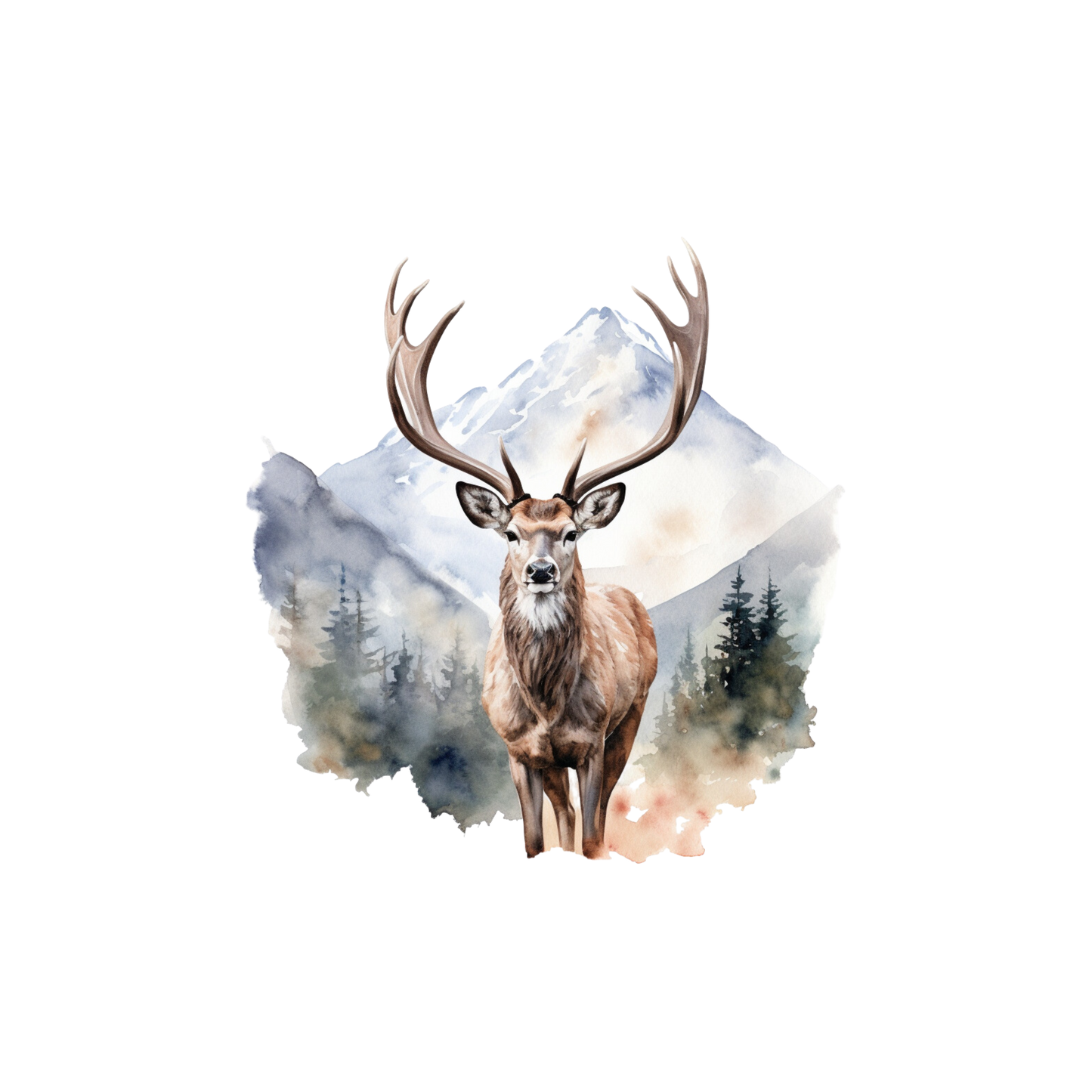 Down South Buck in Wood Edge