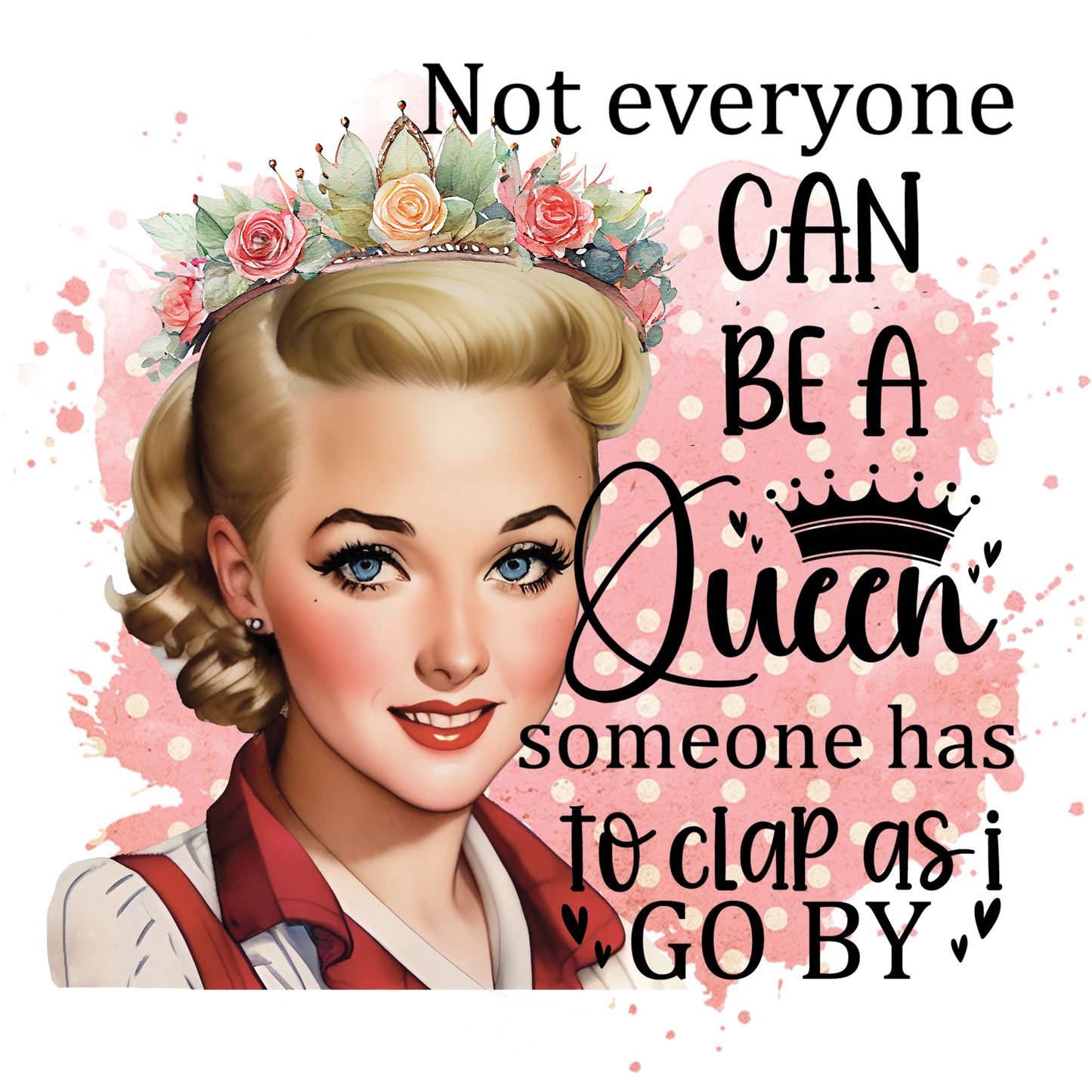 Mulberry Tree Not Everyone Can Be a Queen Dishtowel