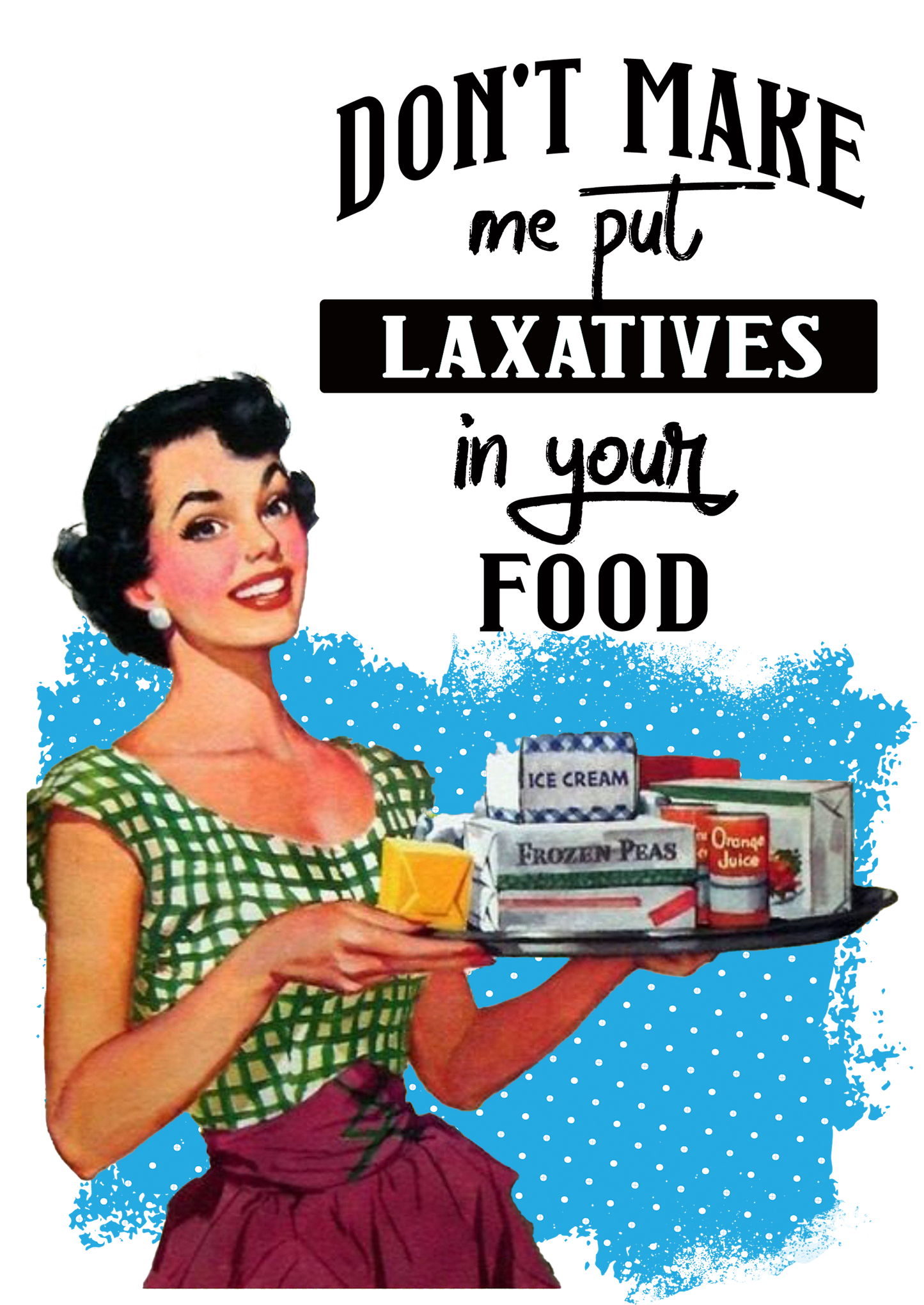 Mulberry Tree Dont Make Me Put Laxatives In Your Food Dishtowel