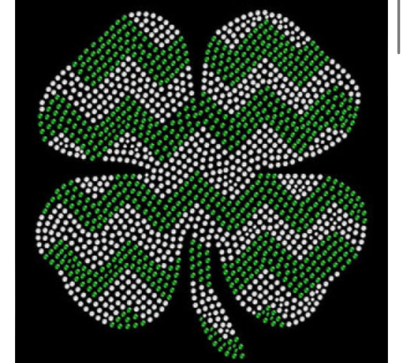 Keep Your Shine St Pattys Clover Rhinestone Shirt Style Kysspd