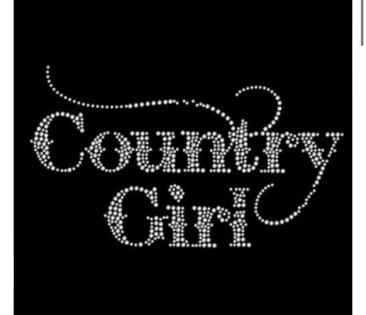 Keep Your Shine Country Girl Rhinestone Shirt Style Kyscg