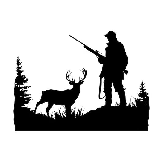 Down South Deer Hunter Scene