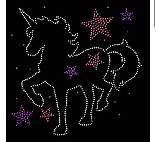 Keep Your Shine Unicorn Rhinestone Shirt Style Kysunicorn