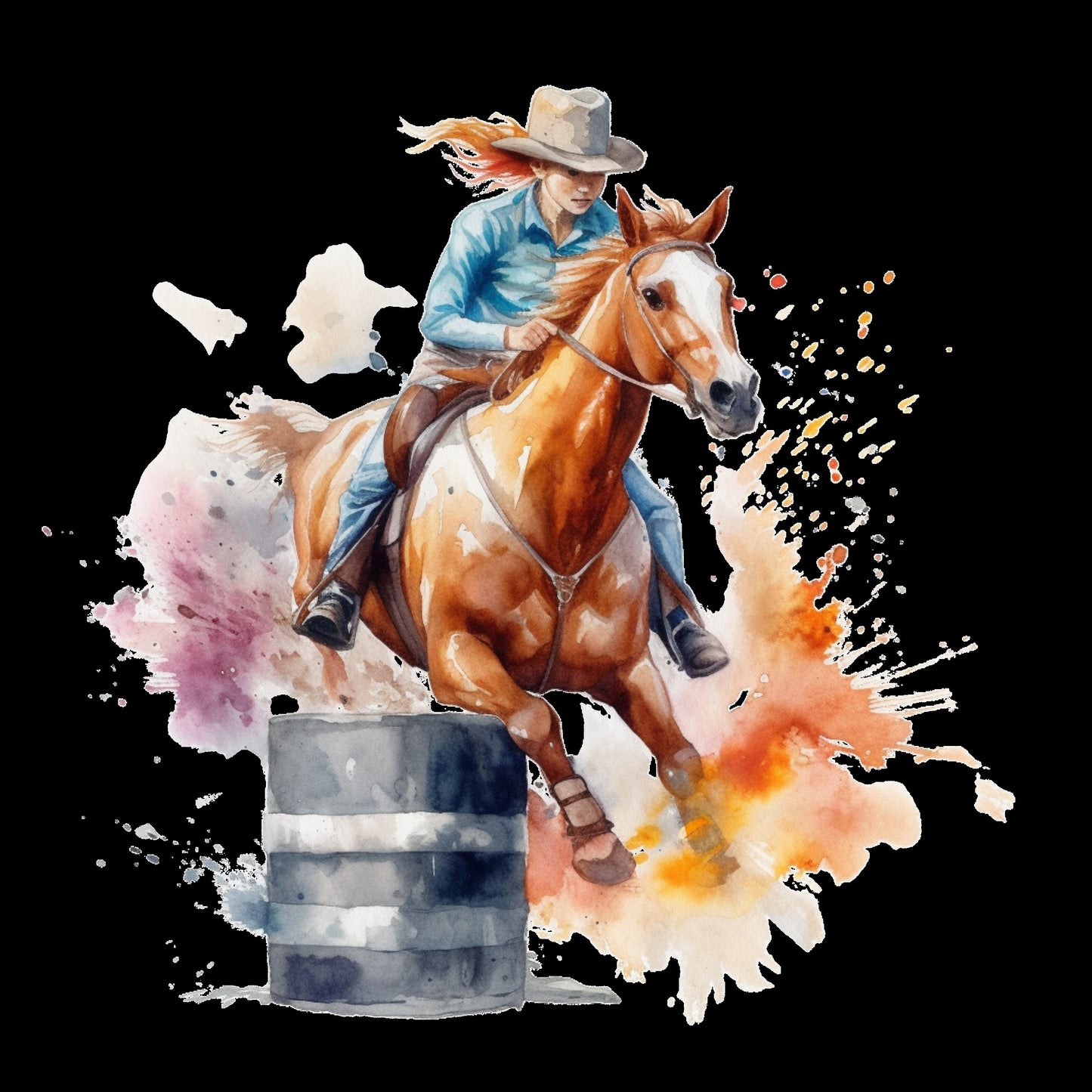 Stay Rank Barrel Racer