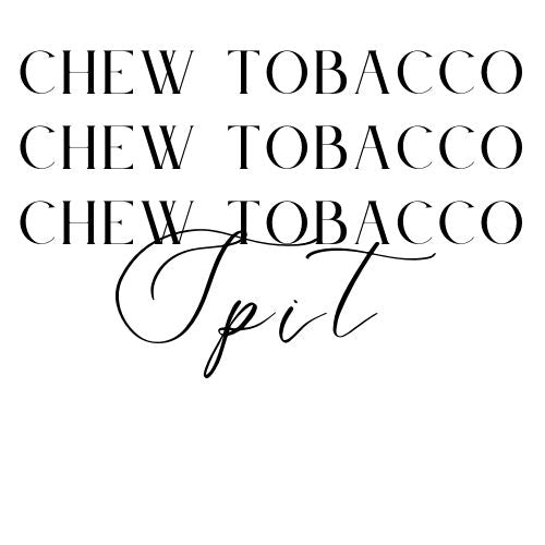 Orange Blossom Chew Tobacco Chew Tobacco Spit