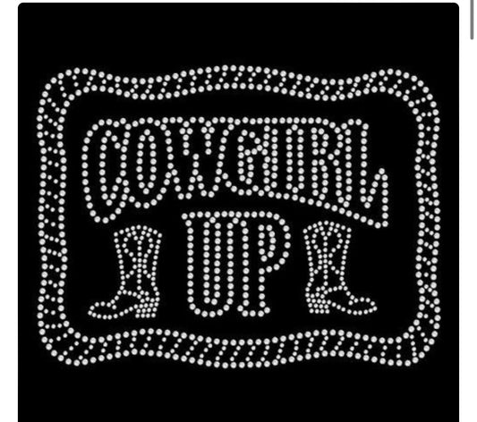 Keep Your Shine Cowgirl Up Rhinestone Shirt Style Kyscu