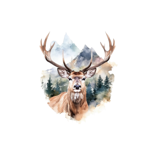 Down South Buck By Mountains