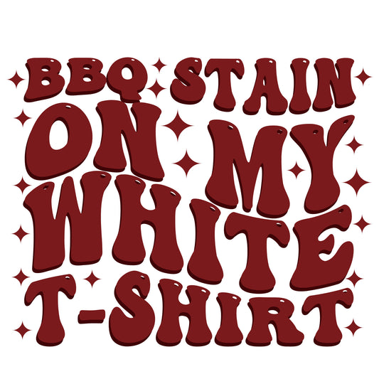 Orange Blossom BBQ Stain On My White Tshirt