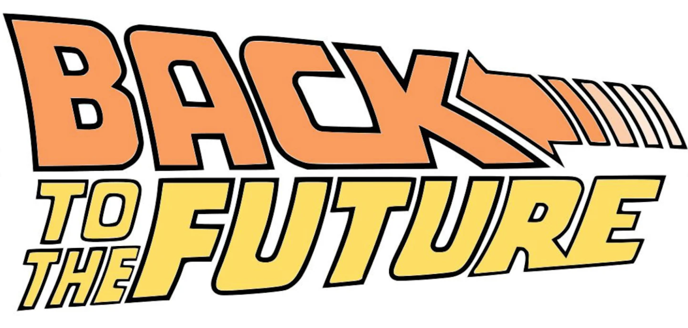 Humor Us Back to The Future Text Shirt