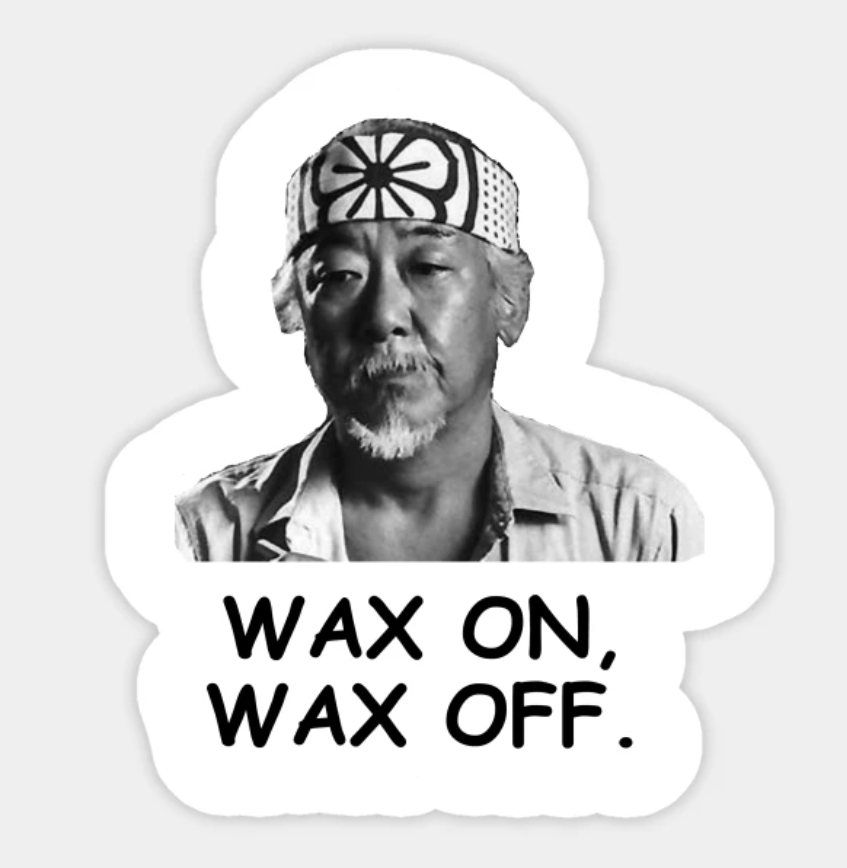 Humor Us Miyagi Wax On Karate Kid Shirt