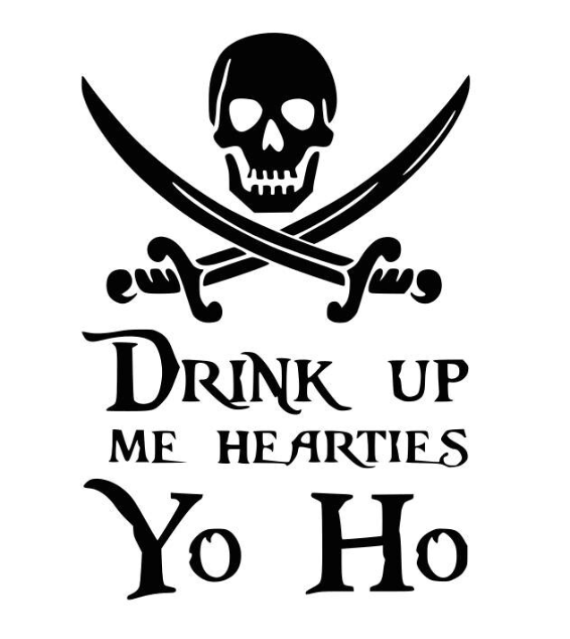 Humor Us Drink Up Me Hearties Shirt